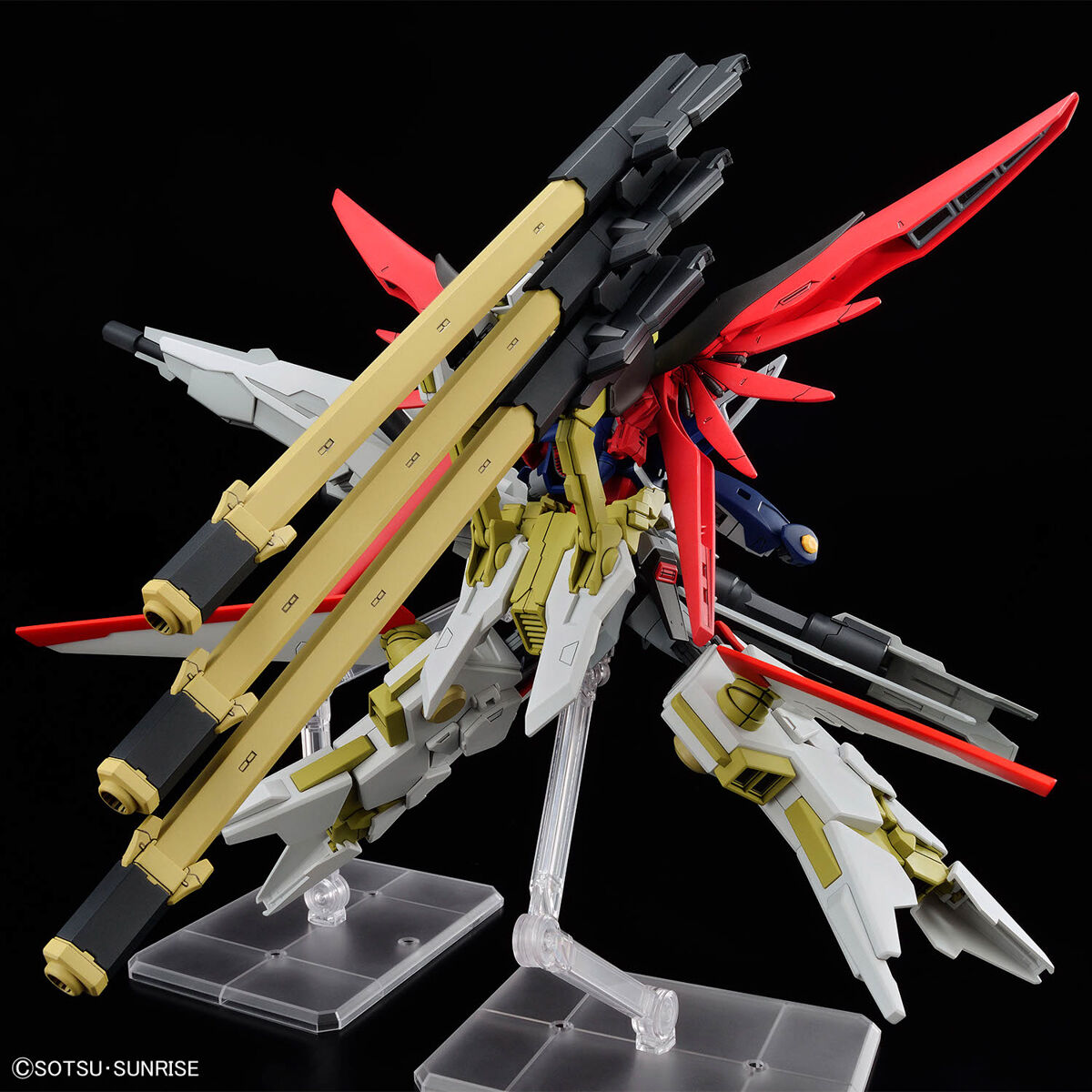 Gunpla HG 1/144 Destiny Gundam Spec II &amp; Zeus Silhouette-Bandai-Ace Cards &amp; Collectibles