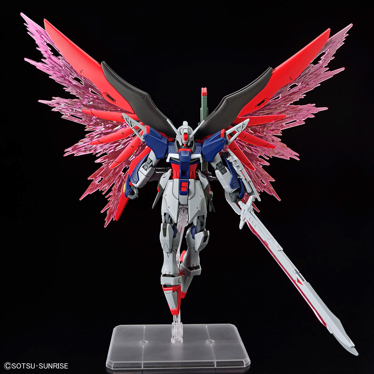 Gunpla HG 1/144 Destiny Gundam Spec II &amp; Zeus Silhouette-Bandai-Ace Cards &amp; Collectibles