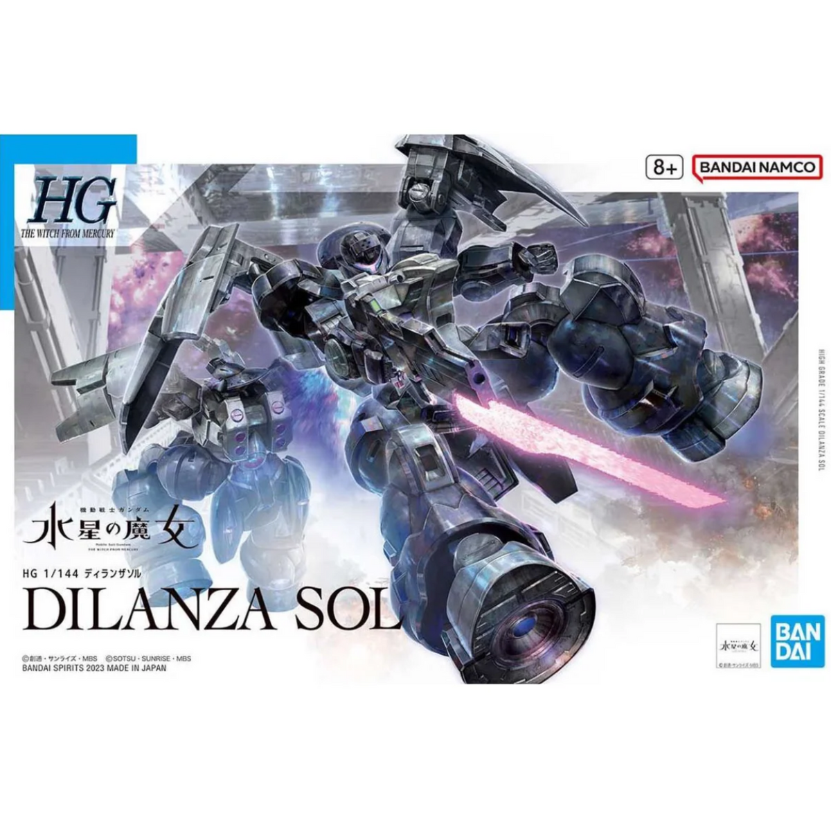 Gunpla HG 1/144 "Dilanza Sol"-Bandai-Ace Cards & Collectibles