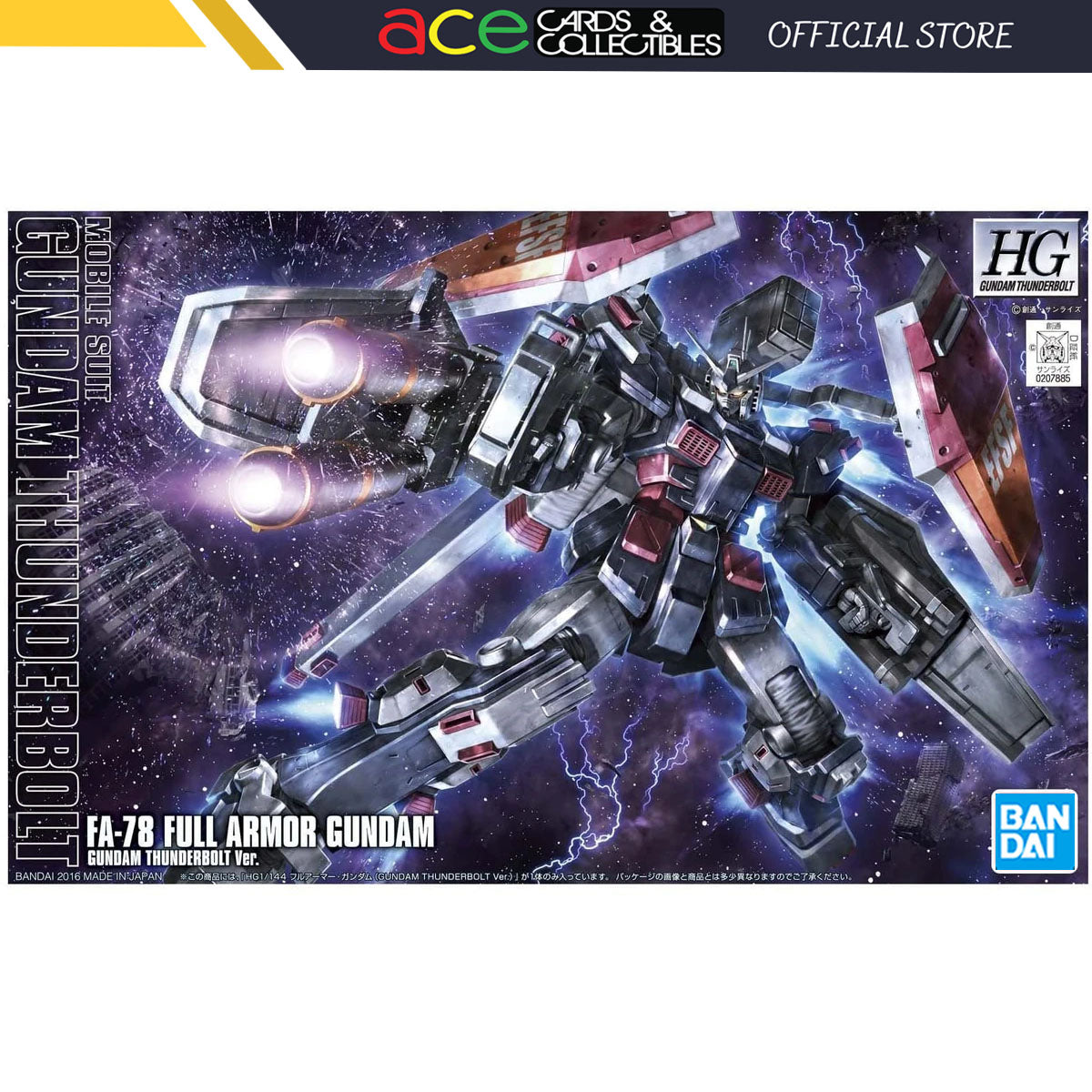 Gunpla HG 1/144 Full Armor Gundam (Gundam Thunderbolt Ver.)-Bandai-Ace Cards &amp; Collectibles
