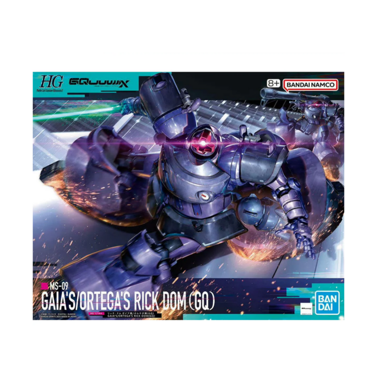 Gunpla HG 1/144 Gaia's / Ortega's Rick Dom (GQuuuuuuX)-Bandai-Ace Cards & Collectibles