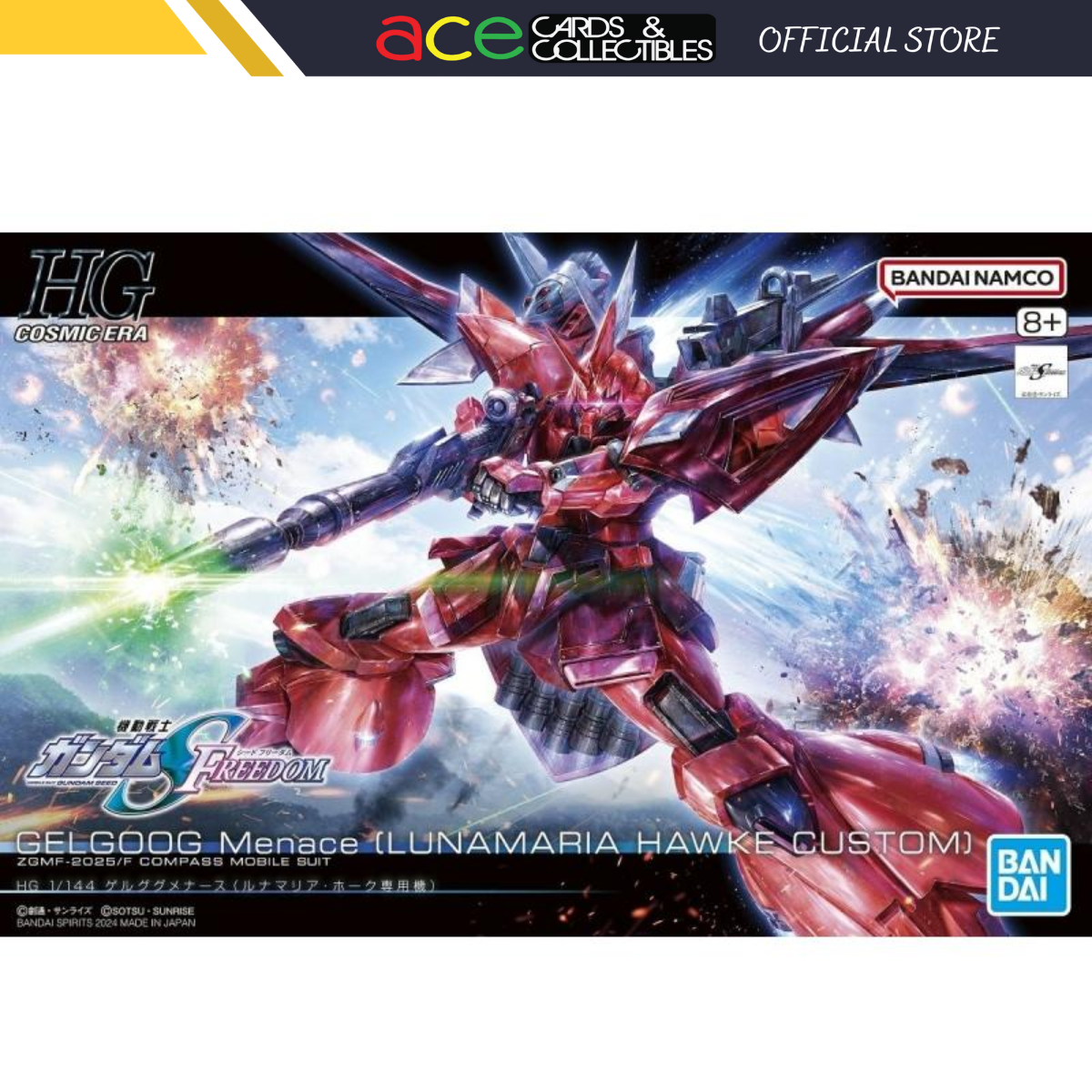 Gunpla HG 1/144 Gelgoog Menace-Bandai-Ace Cards & Collectibles