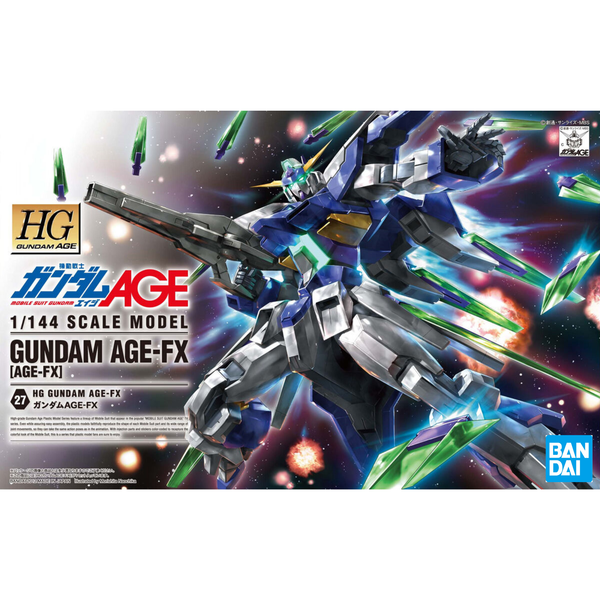 Gunpla HG 1/144 Gundam AGE-FX-Bandai-Ace Cards & Collectibles
