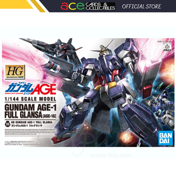 Gunpla HG 1/144 Gundam Age-1 Full Gransa-Bandai-Ace Cards & Collectibles