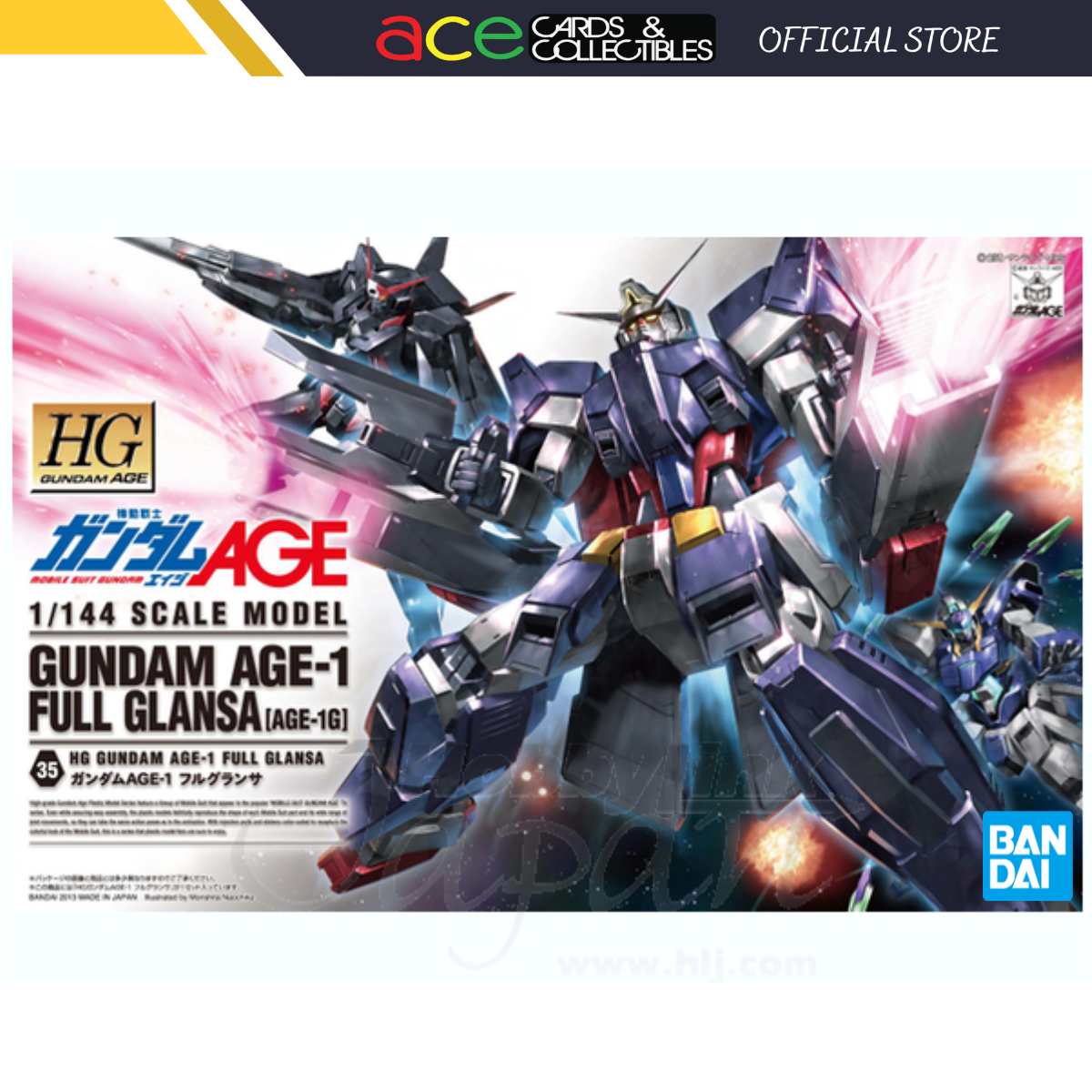 Gunpla HG 1/144 Gundam Age-1 Full Gransa-Bandai-Ace Cards &amp; Collectibles