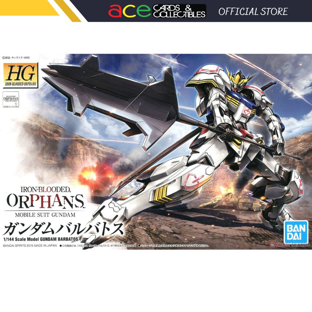 Gunpla HG 1/144 Gundam Barbatos-BANDAI-Ace Cards & Collectibles