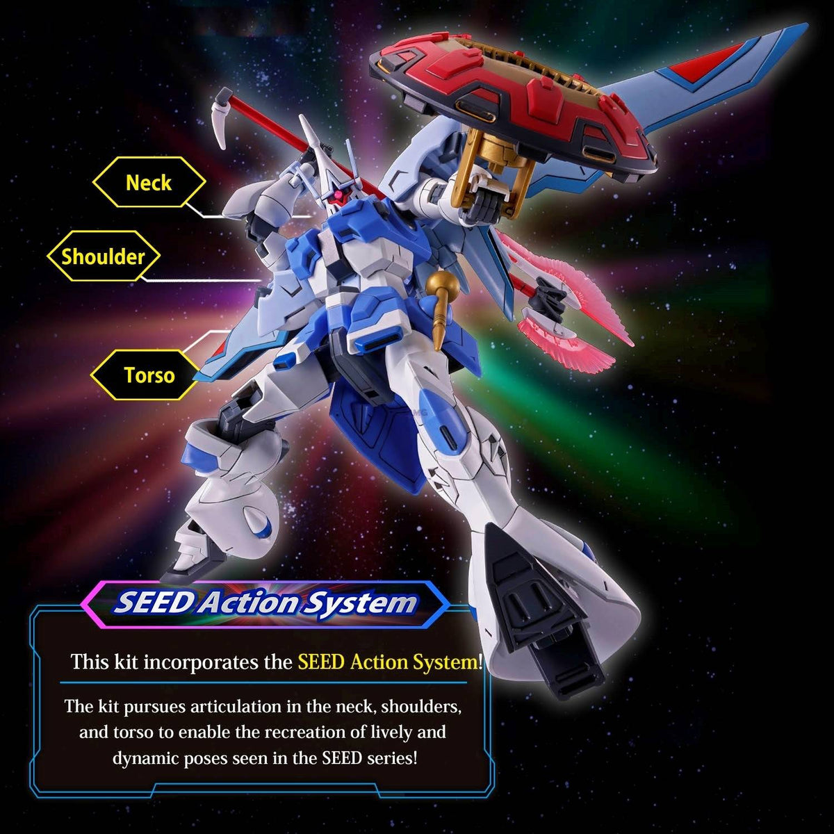 Gunpla HG 1/144 Gundam Gyan Strom (Agnes Giebenrath Custom)-Bandai-Ace Cards &amp; Collectibles