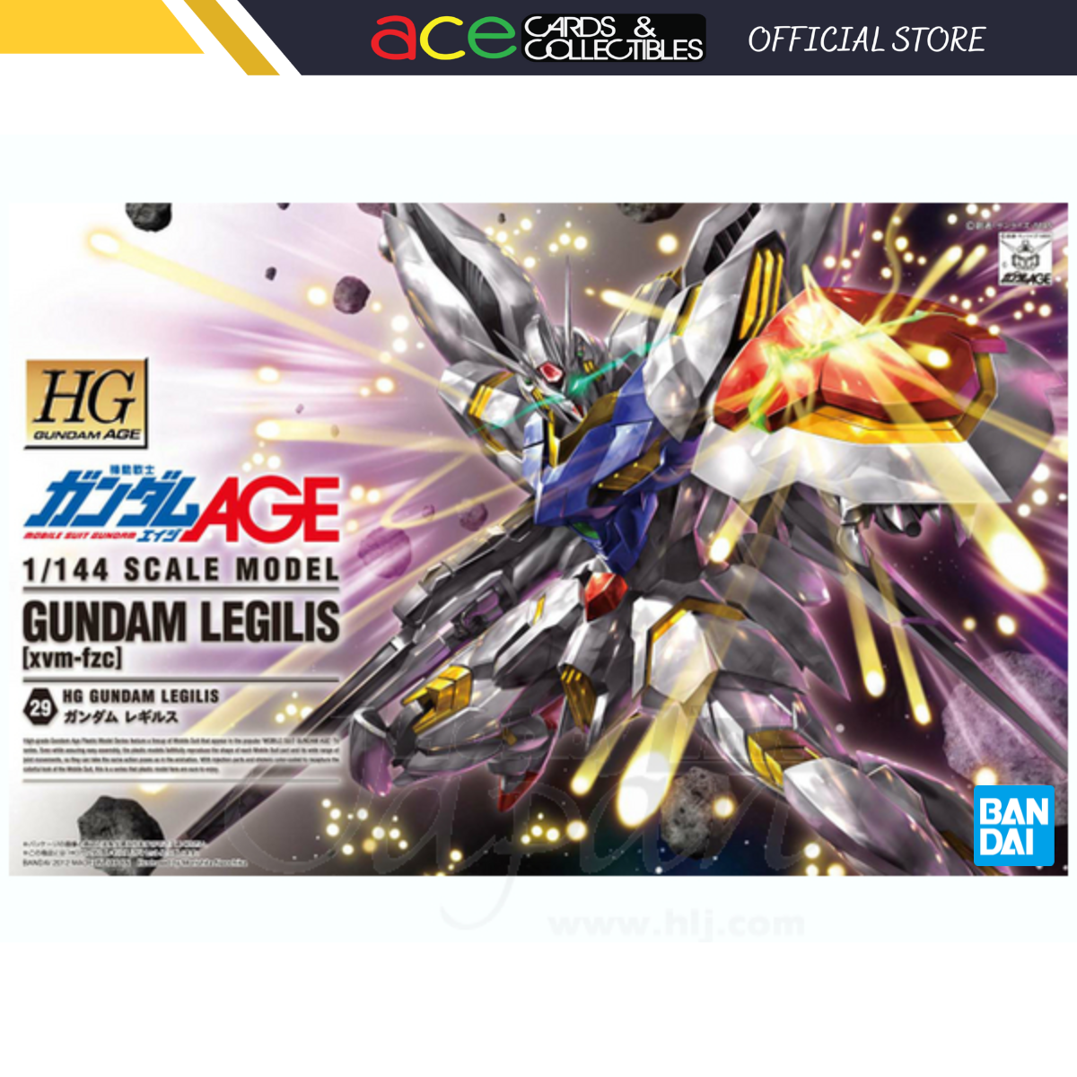 Gunpla HG 1/144 Gundam Legilis-Bandai-Ace Cards &amp; Collectibles