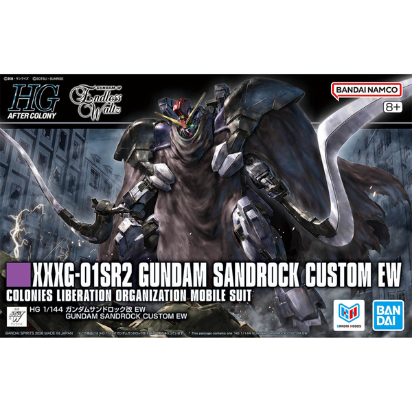 Gunpla HG 1/144 Gundam Sandrock EW-Bandai-Ace Cards & Collectibles