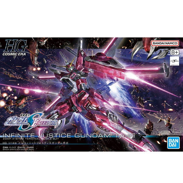 Gunpla HG 1/144 Gundam Seed Freedom Infinite Justice Gundam Type II-Bandai-Ace Cards & Collectibles