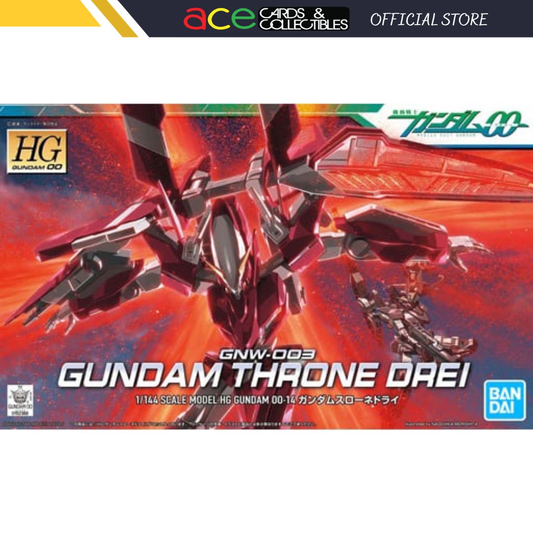 Gunpla HG 1/144 Gundam Throne Drei-Bandai-Ace Cards & Collectibles