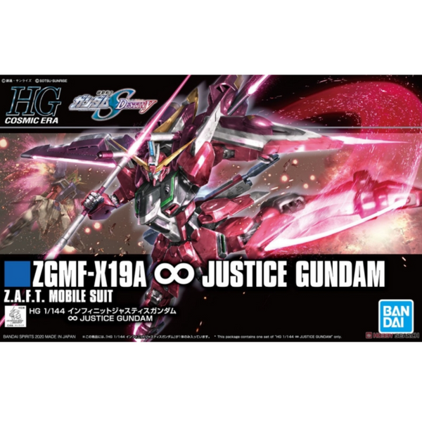 Gunpla HG 1/144 Infinite Justice Gundam-Bandai-Ace Cards & Collectibles