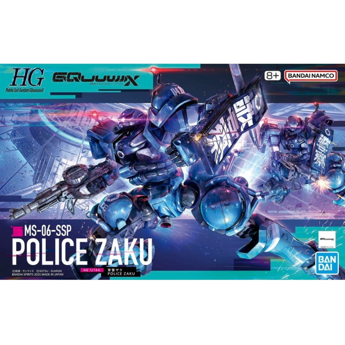 Gunpla HG 1/144 Police Zaku-Bandai-Ace Cards & Collectibles