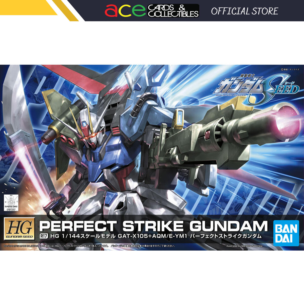 Gunpla HG 1/144 R17 Perfect Strike Gundam-Bandai-Ace Cards & Collectibles