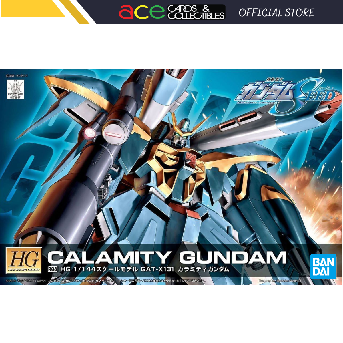 Gunpla HG 1/144 RO8 Calamity Gundam-Bandai-Ace Cards &amp; Collectibles