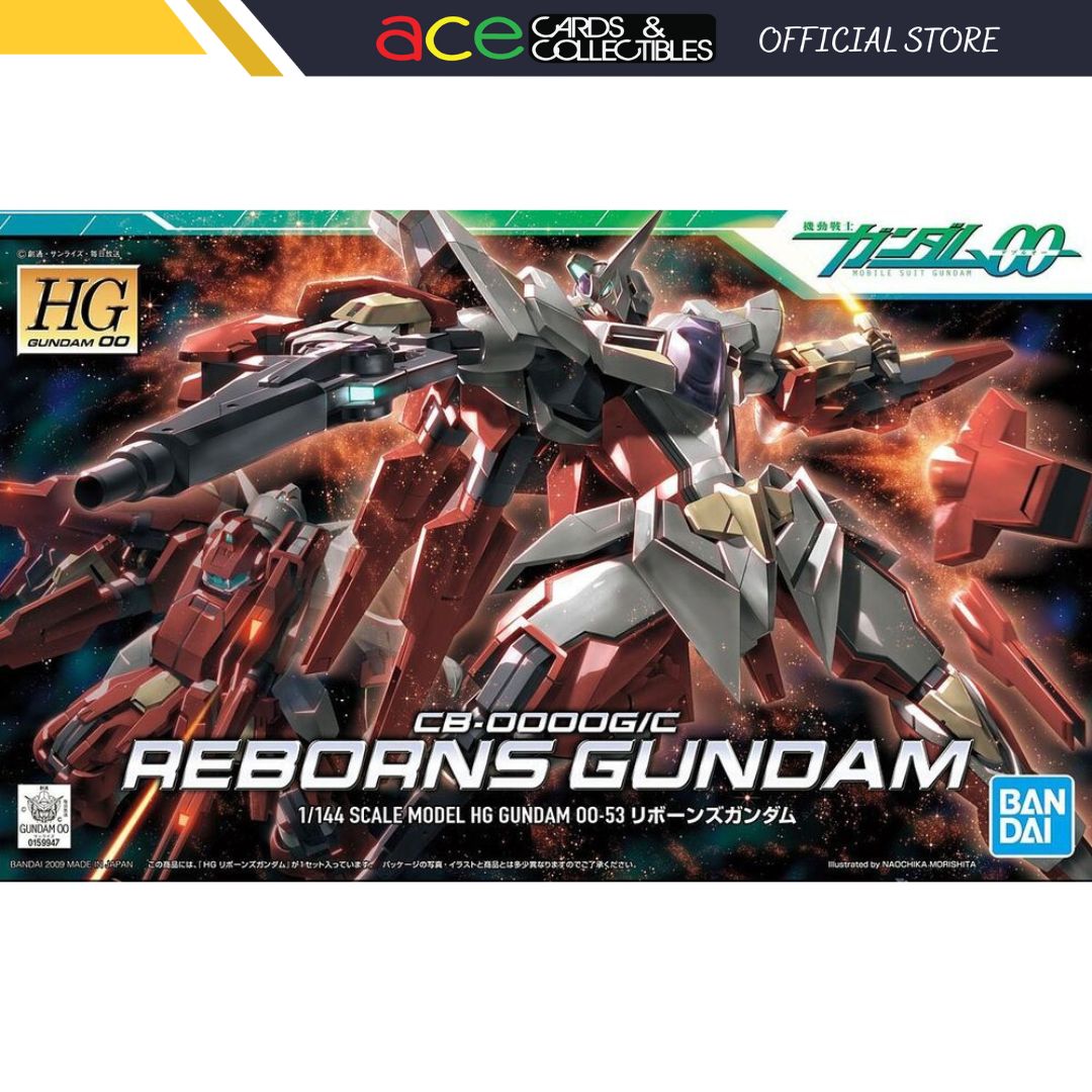 Gunpla HG 1/144 Reborns Gundam-Bandai-Ace Cards & Collectibles