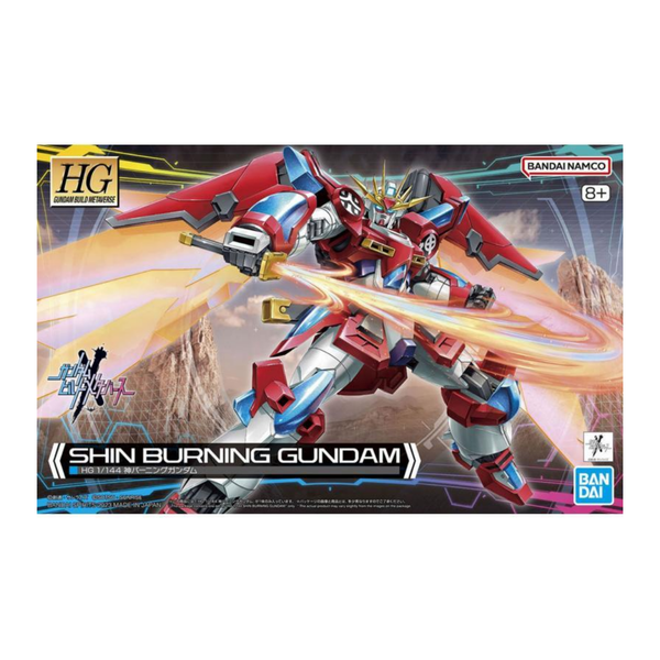 Gunpla HG 1/144 Shin Burning Gundam-Bandai-Ace Cards & Collectibles