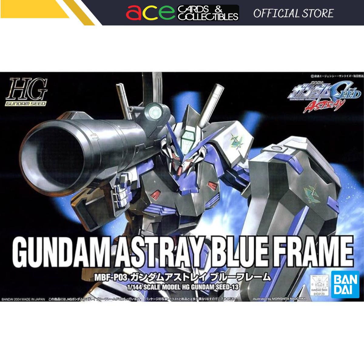 Gunpla HG/1/144 Gundam Astray Blue Frame-Bandai-Ace Cards & Collectibles