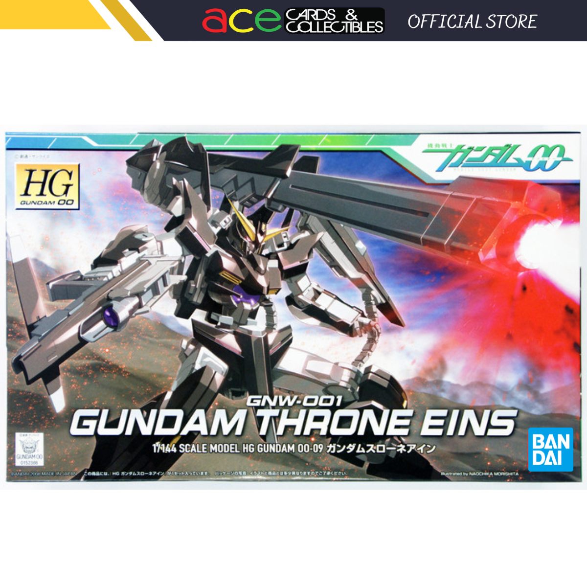 Gunpla HG1/144 Gundam Throne Ein-Bandai-Ace Cards & Collectibles