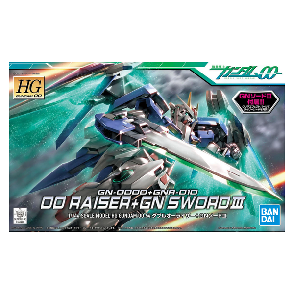 Gunpla HG1/144 OO Raiser + GN Sword III-Bandai-Ace Cards & Collectibles