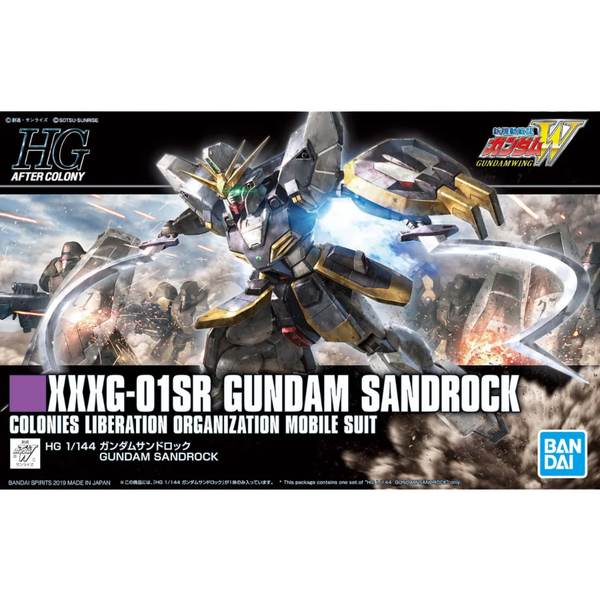Gunpla HGAC 1/144 Gundam Sandrock-Bandai-Ace Cards & Collectibles