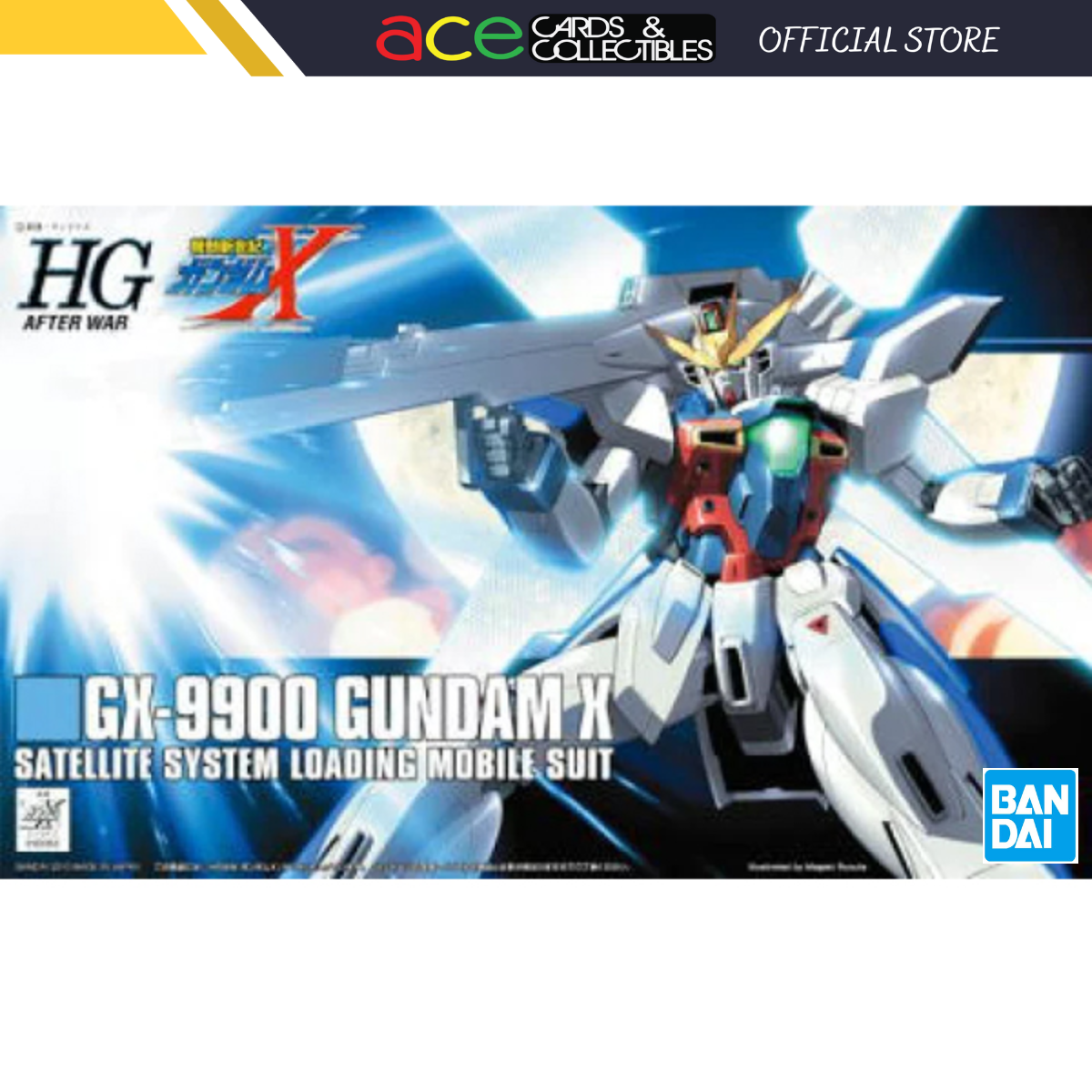 Gunpla HGAW 1/144 GX-9900 Gundam X-Bandai-Ace Cards &amp; Collectibles