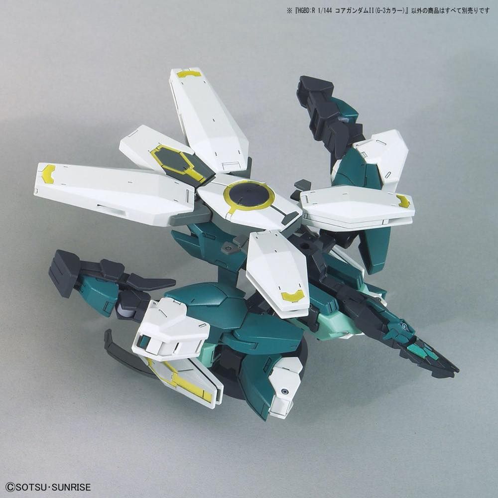 Gunpla HGBD:R 1/144 Core Gundam II (G-3 Color)-Bandai-Ace Cards & Collectibles