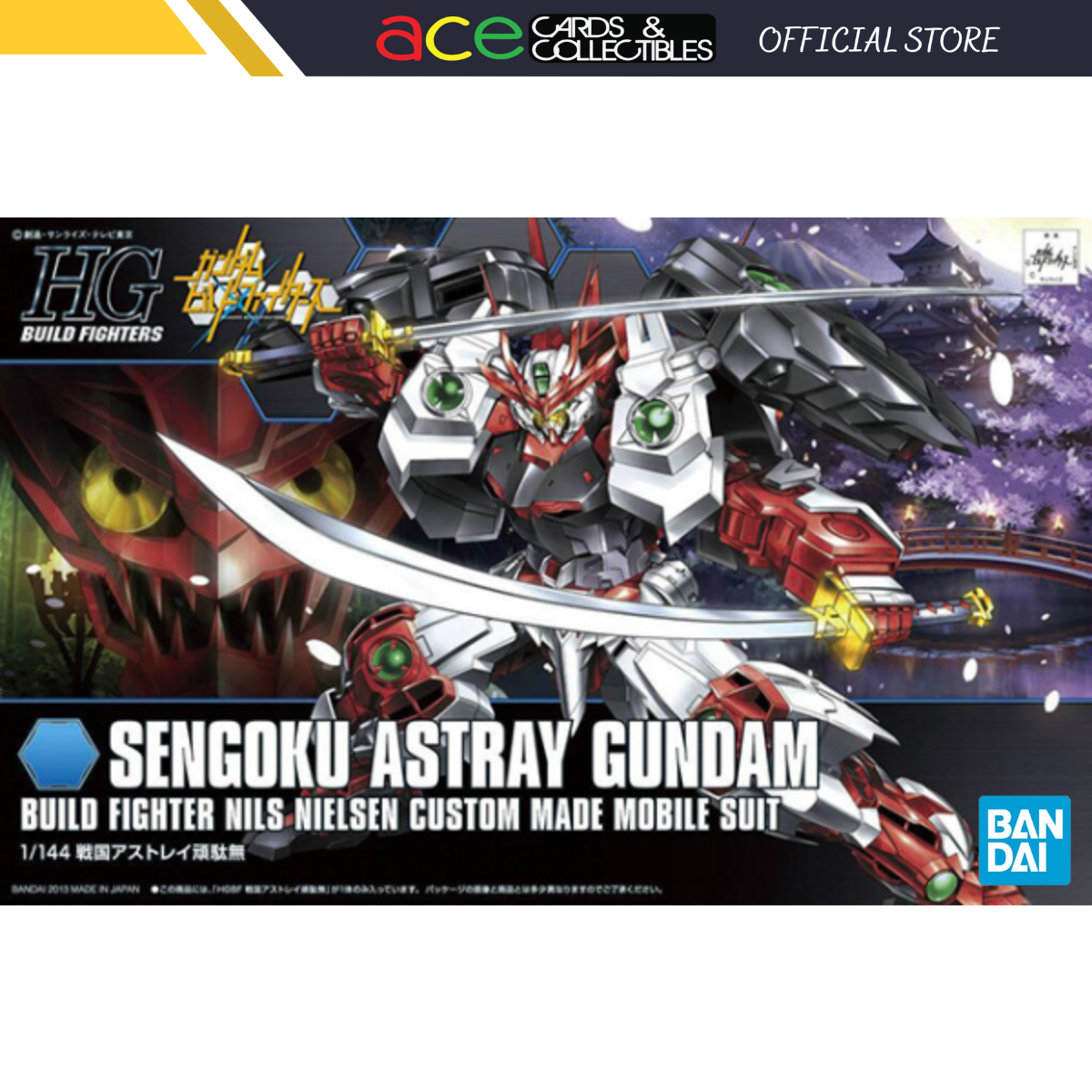 Gunpla HGBF 1/144 Sengoku Astray Gundam-Bandai-Ace Cards &amp; Collectibles