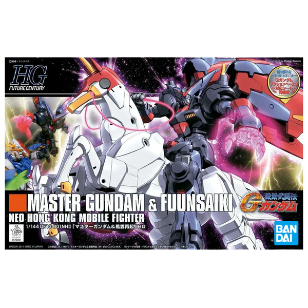 Gunpla HGFC 1/144 Master Gundam & Fuunsaiki (S128)-Bandai-Ace Cards & Collectibles