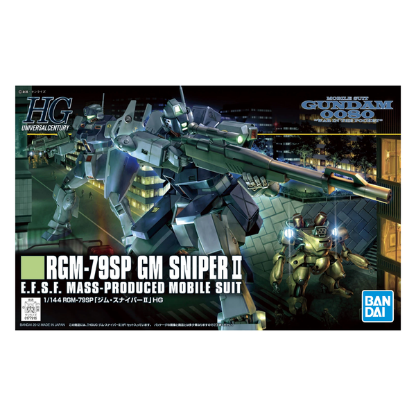 Gunpla HGUC 1/144 GM Sniper II-Bandai-Ace Cards & Collectibles
