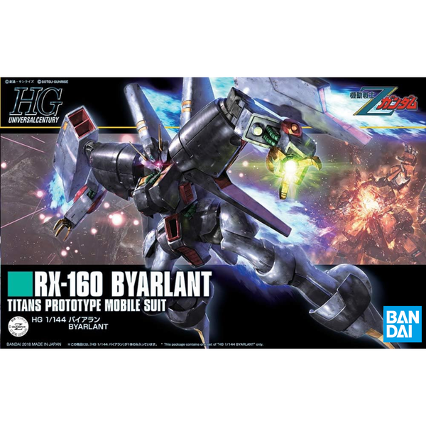 Gunpla HGUC 1/144 RX-160 Byarlant-Bandai-Ace Cards & Collectibles