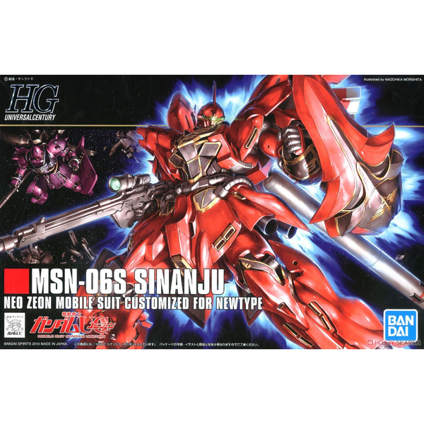 Gunpla HGUC 1/144 Sinanju-Bandai-Ace Cards & Collectibles