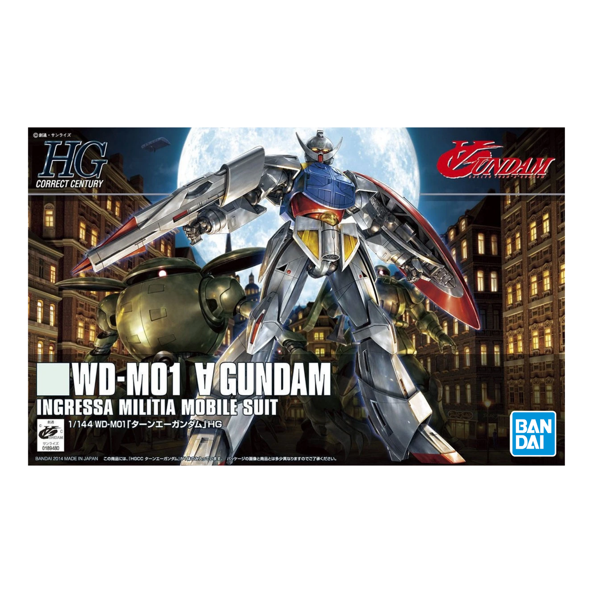 Gunpla HGUC 1/144 Turn A Gundam-Bandai-Ace Cards & Collectibles