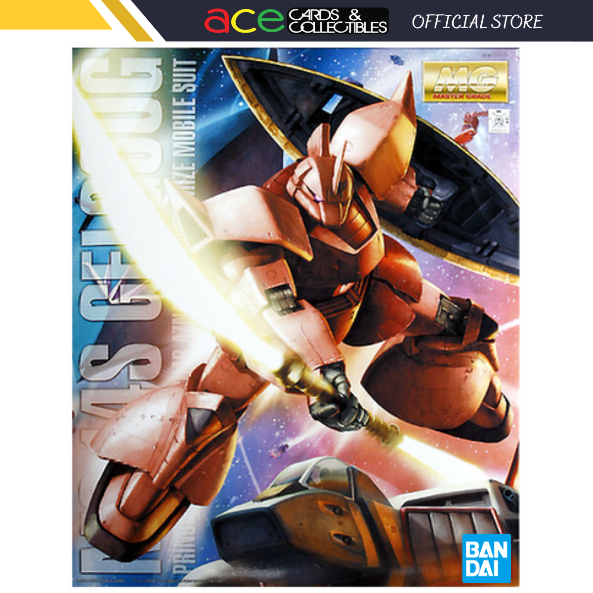 Gunpla MG 1/100 Char's Gelgoog (Ver 2.0)-Bandai-Ace Cards & Collectibles