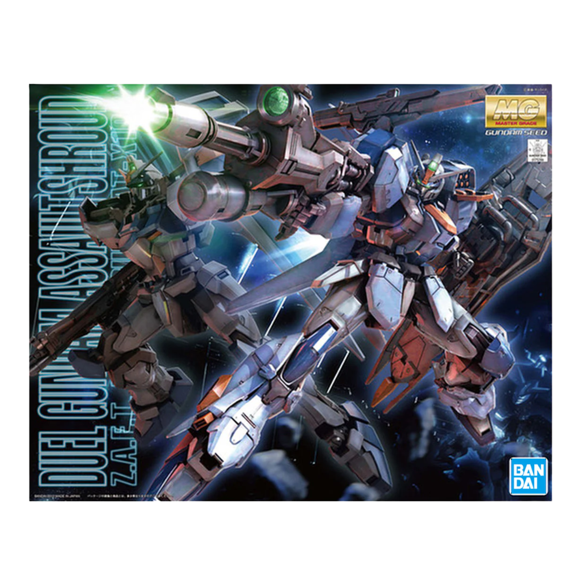 Gunpla MG 1/100 Duel Gundam Assault Shroud-Bandai-Ace Cards & Collectibles