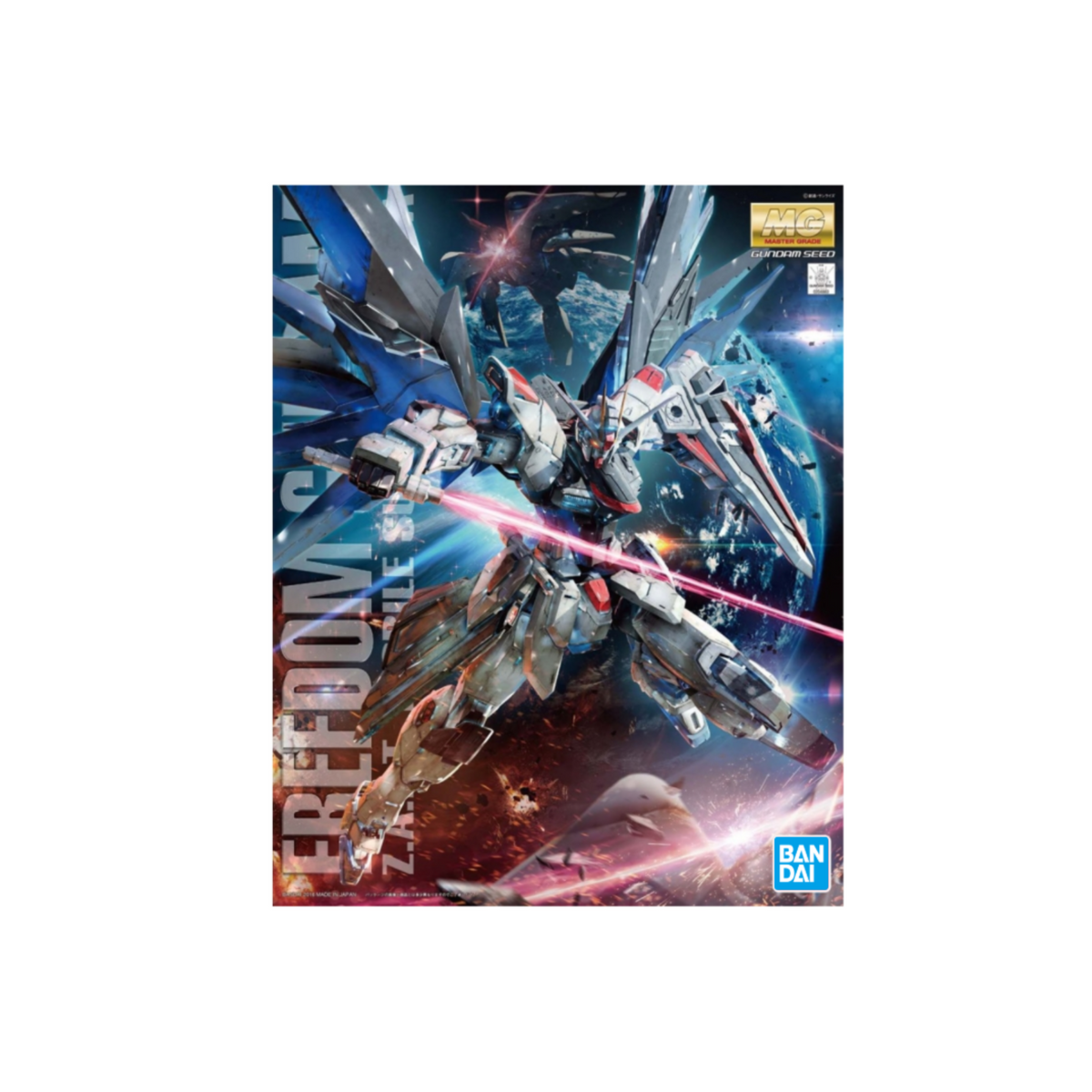 Gunpla MG 1/100 Freedom Gundam Ver.2.0 (Reissue)-Bandai-Ace Cards & Collectibles