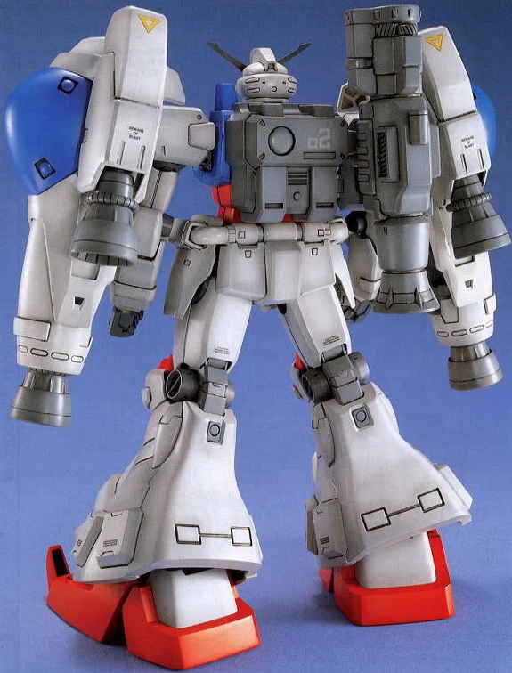 Gunpla MG 1/100 Gundam AM RX-78 GP02A-Bandai-Ace Cards & Collectibles