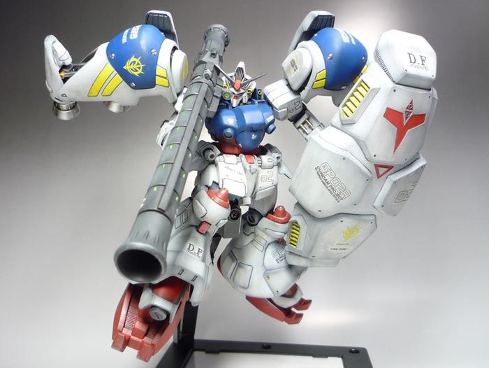 Gunpla MG 1/100 Gundam AM RX-78 GP02A-Bandai-Ace Cards & Collectibles