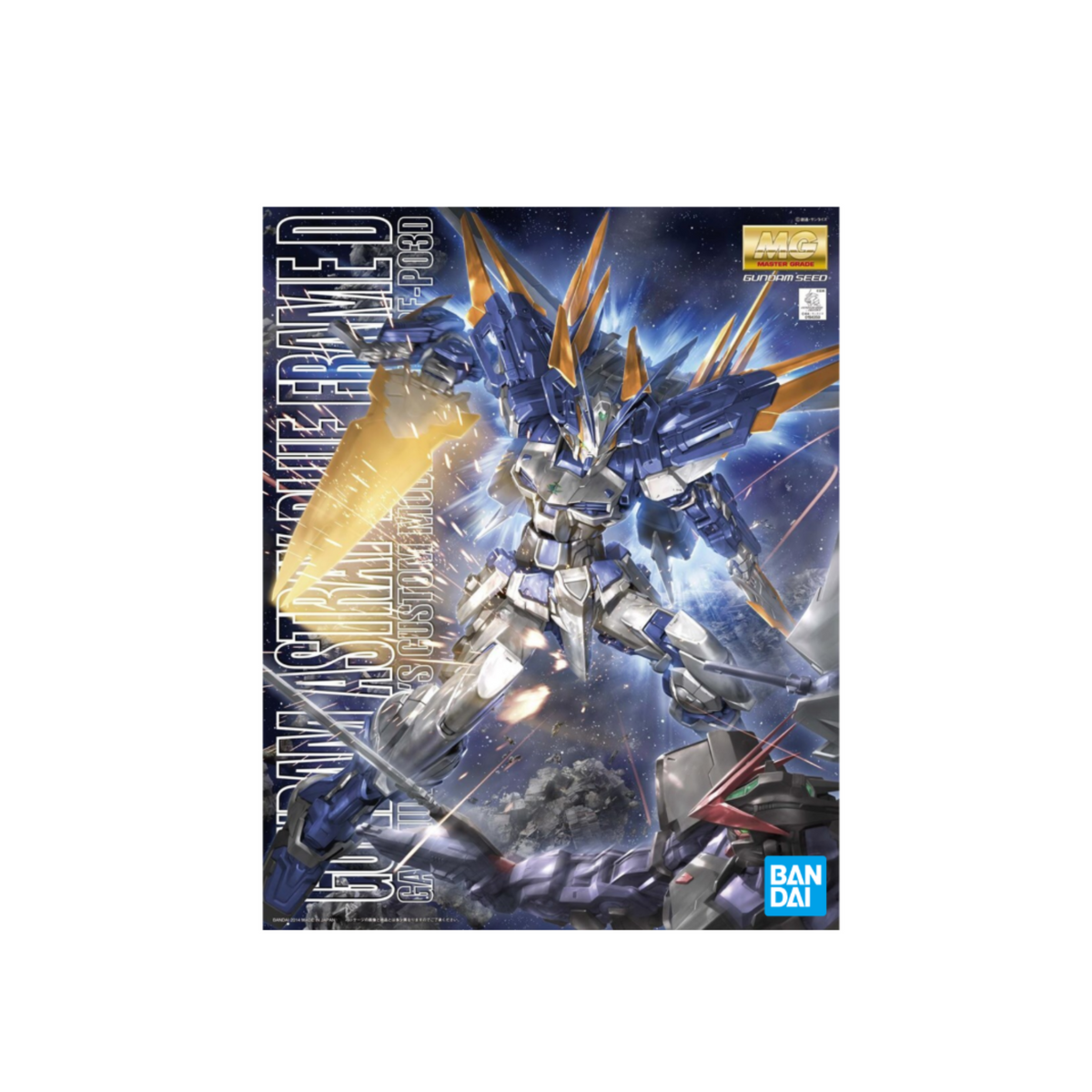 Gunpla MG 1/100 Gundam Astray Blue Frame D Gundam Seed-Bandai-Ace Cards & Collectibles