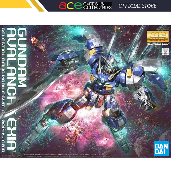 Gunpla MG 1/100 Gundam Avalanche Exia-Bandai-Ace Cards & Collectibles