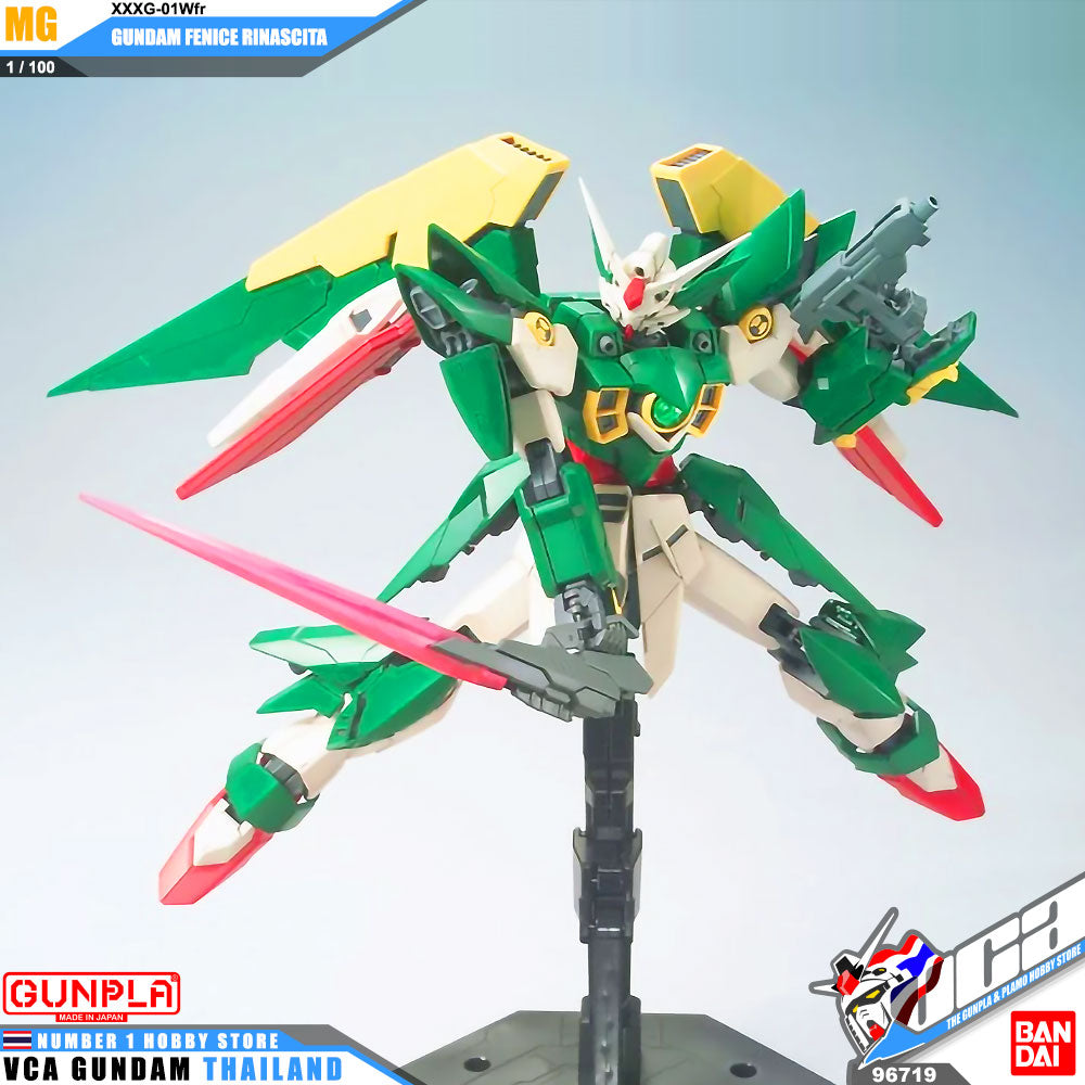 Gunpla MG 1/100 Gundam Fenice Rinascita-Bandai-Ace Cards &amp; Collectibles