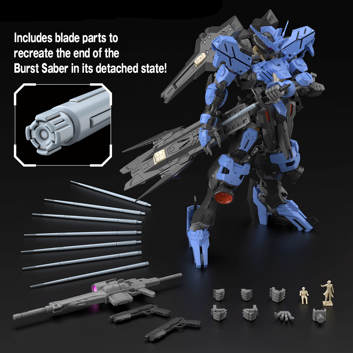 Gunpla MG 1/100 Gundam Vidar-Bandai-Ace Cards & Collectibles