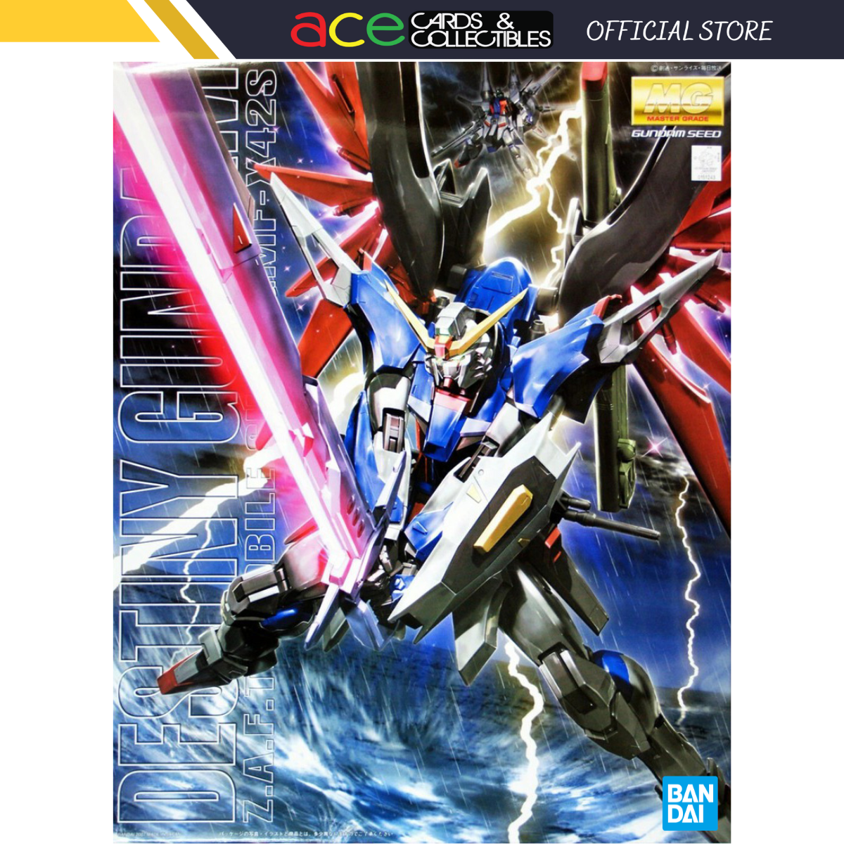 Gunpla MG 1/100 Gundam ZGMF-X42S Destiny Gundam-Bandai-Ace Cards & Collectibles