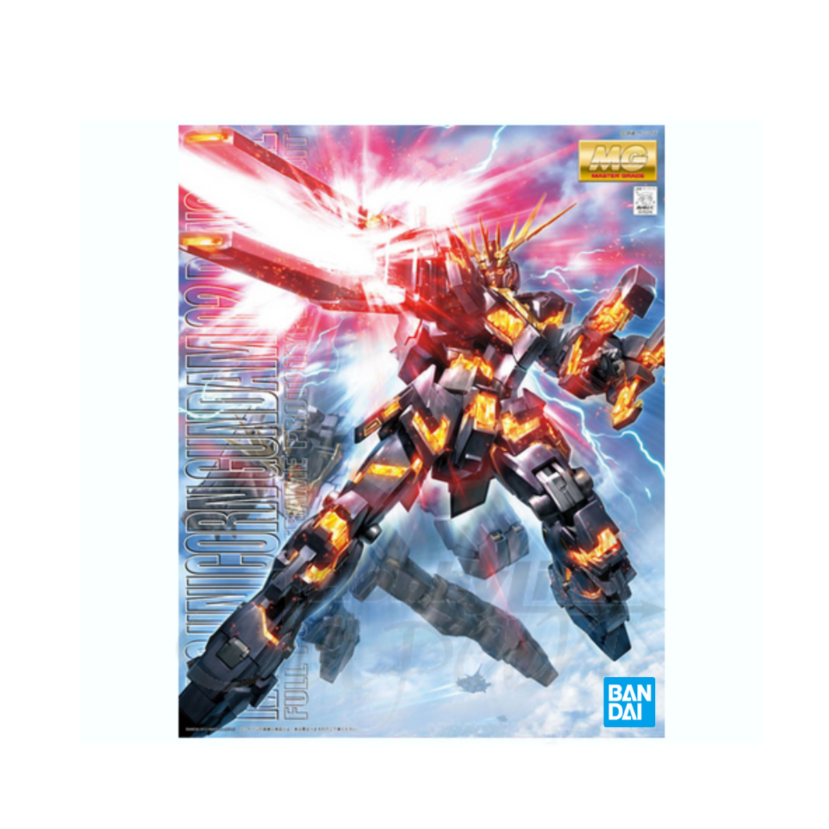 Gunpla MG 1/100 RX-0 Unicorn Gundam 02 Banshee (Reissue)-Bandai-Ace Cards & Collectibles