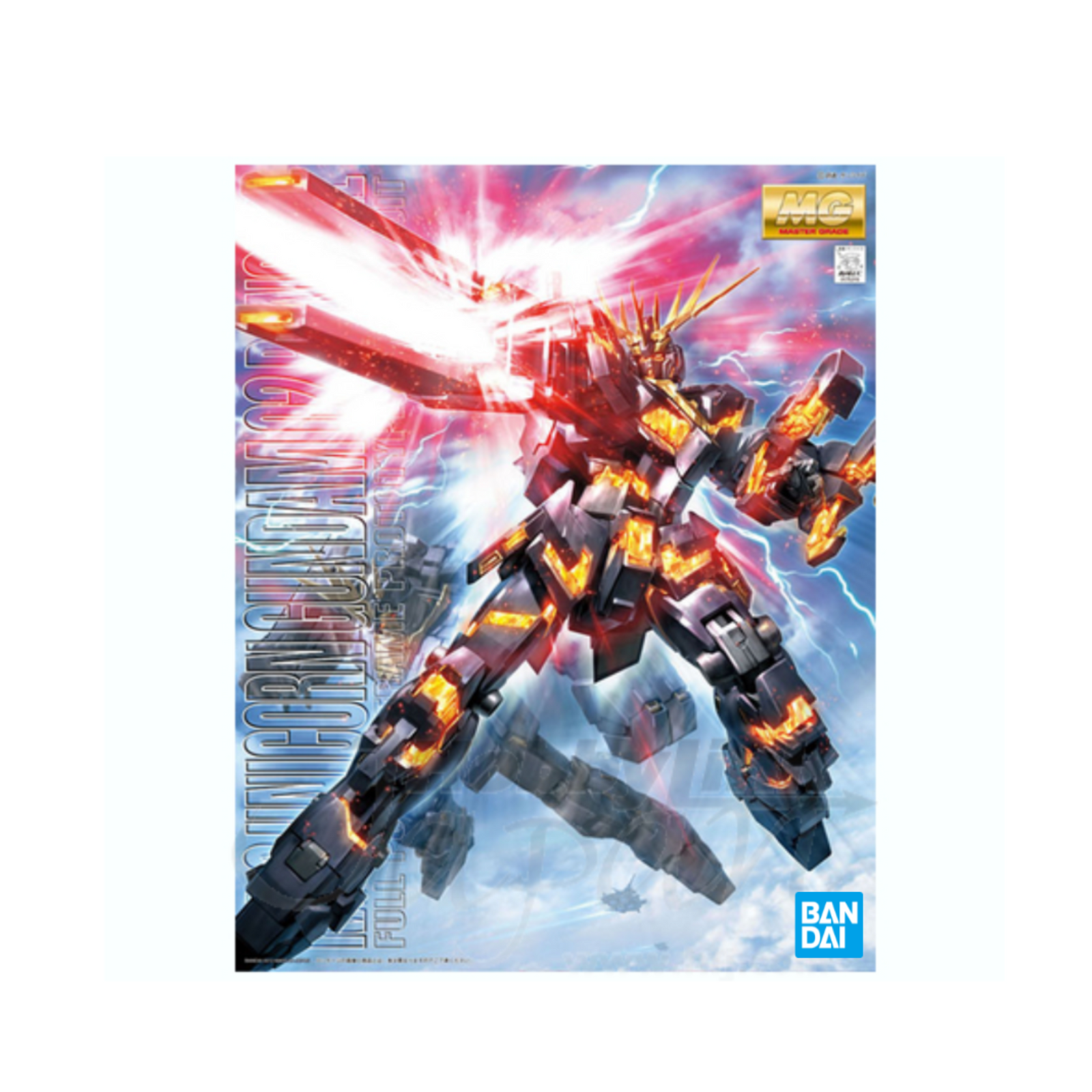 Gunpla MG 1/100 RX-0 Unicorn Gundam 02 Banshee (Reissue)-Bandai-Ace Cards & Collectibles