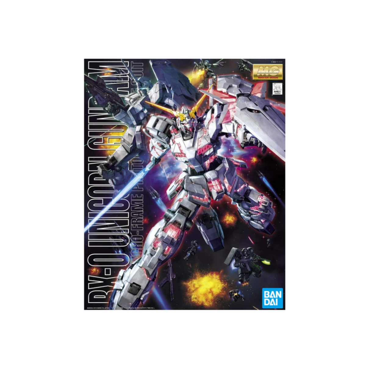 Gunpla MG 1/100 RX-0 Unicorn Gundam (Reissue)-Bandai-Ace Cards & Collectibles