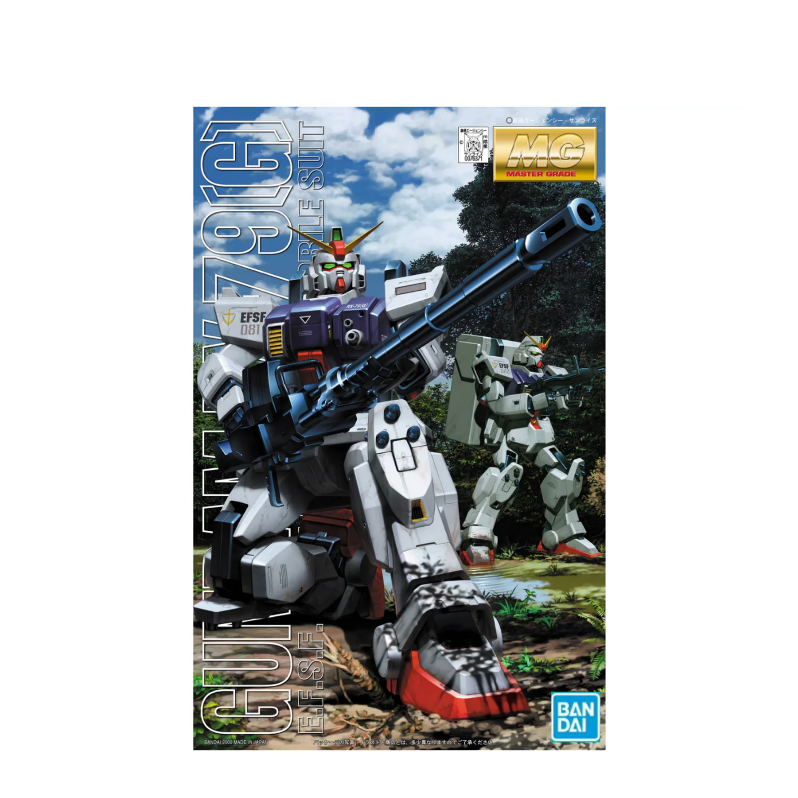 Gunpla MG 1/100 RX-79G-Bandai-Ace Cards & Collectibles