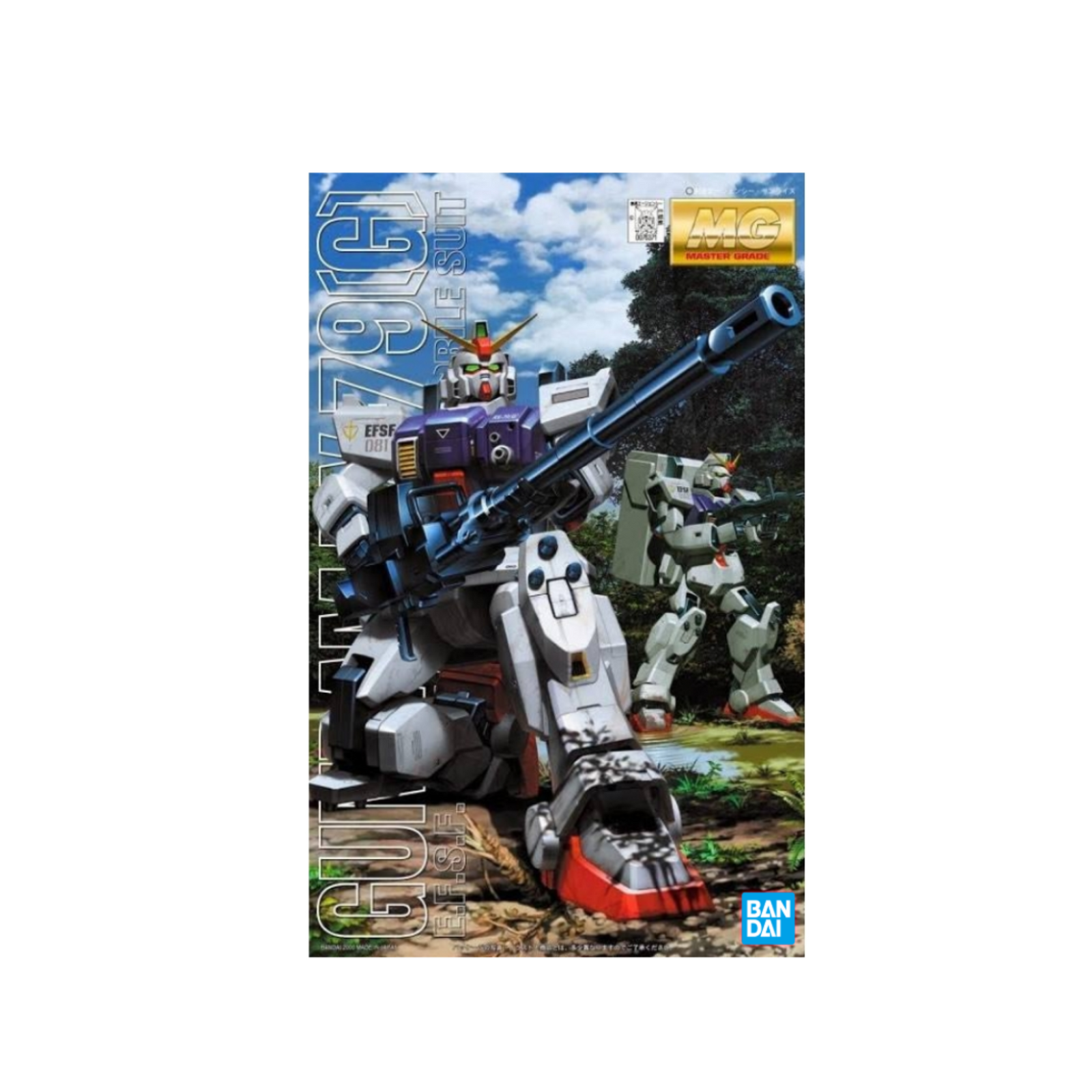 Gunpla MG 1/100 RX-79G-Bandai-Ace Cards & Collectibles