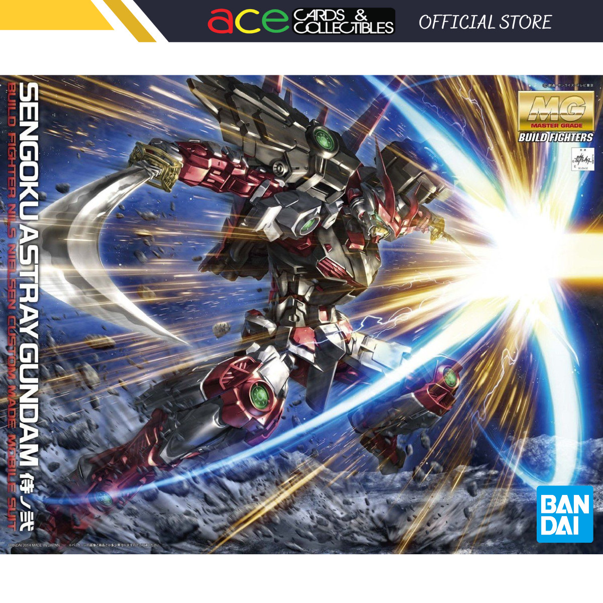 Gunpla MG 1/100 Sengoku Astray Gundam-Bandai-Ace Cards & Collectibles