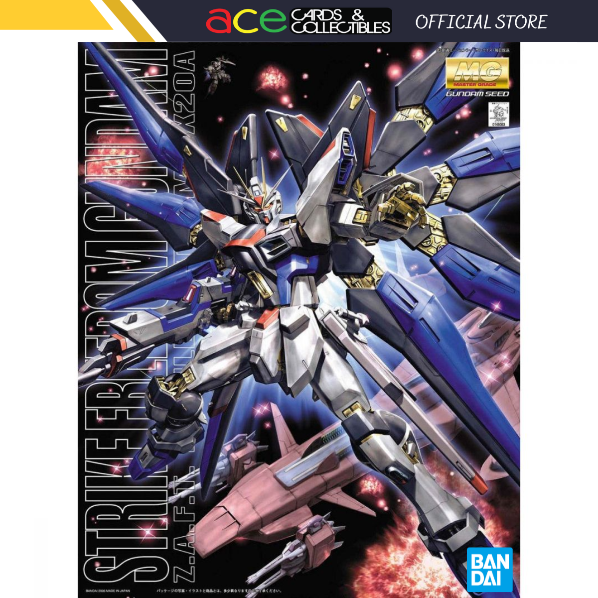 Gunpla MG 1/100 Strike Freedom Gundam-Bandai-Ace Cards & Collectibles